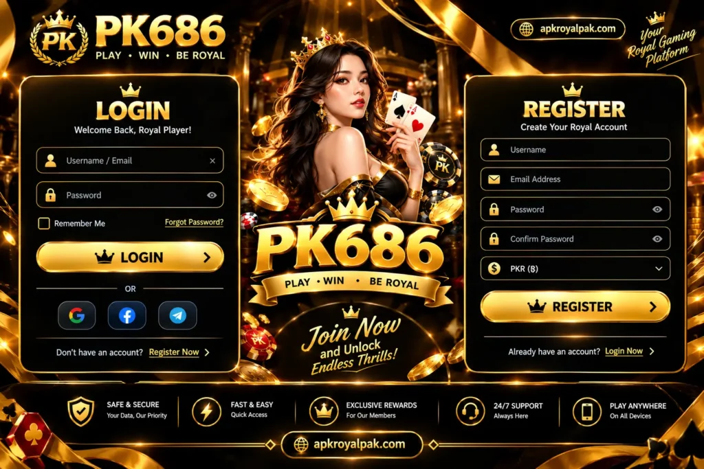 PK686 Game LOGIN