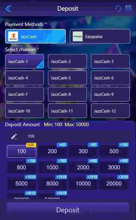 81CC Game Deposit image