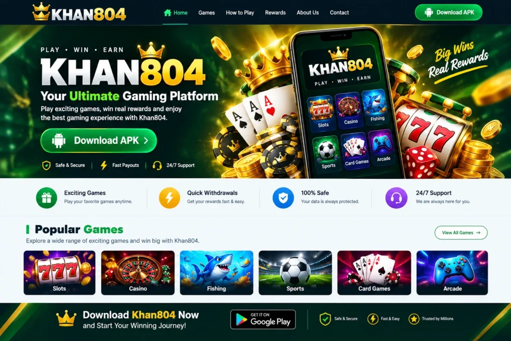 KHAN804 Game Home image