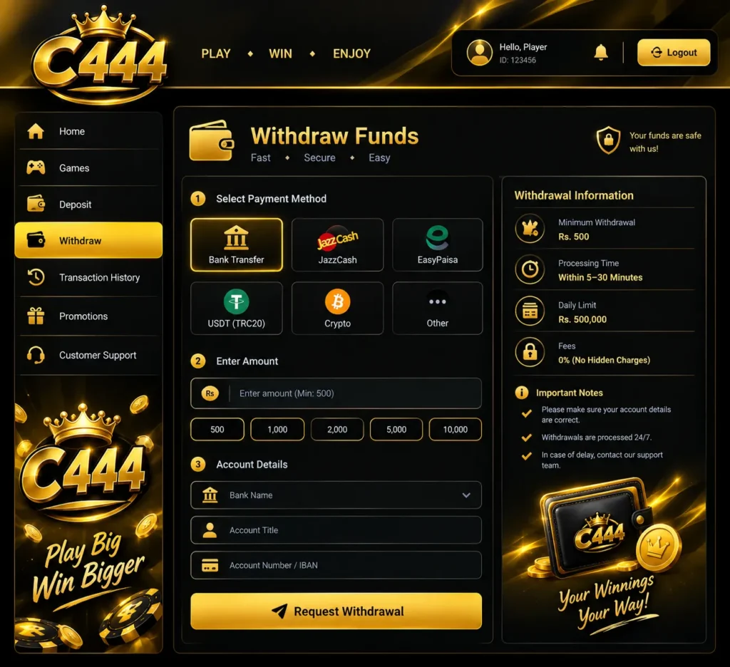 C444 game