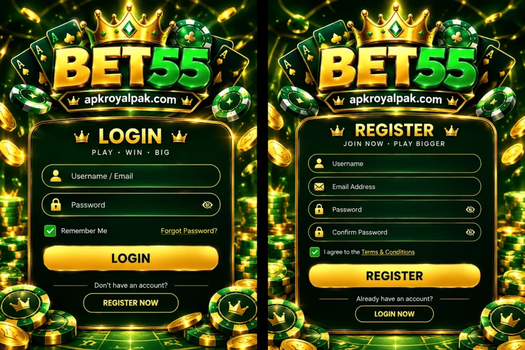 Bet55 Game LOGIN