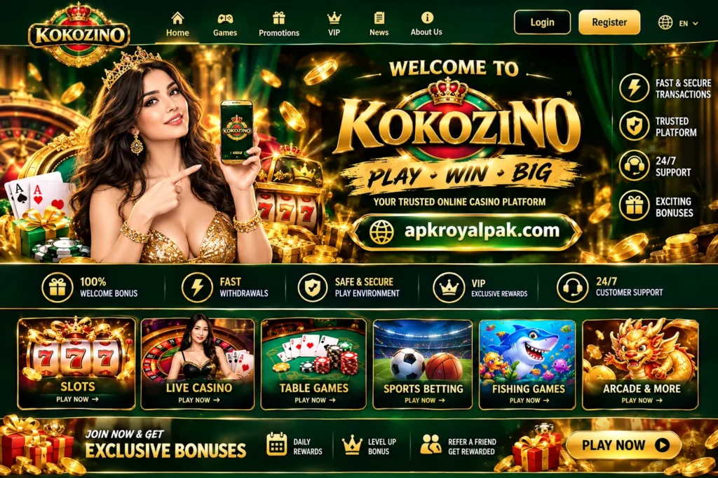 KokoZino earning app Pakistan