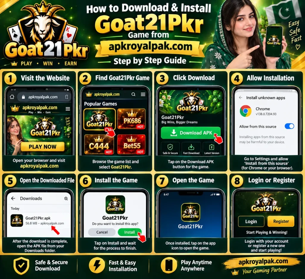 Goat21Pkr real money game