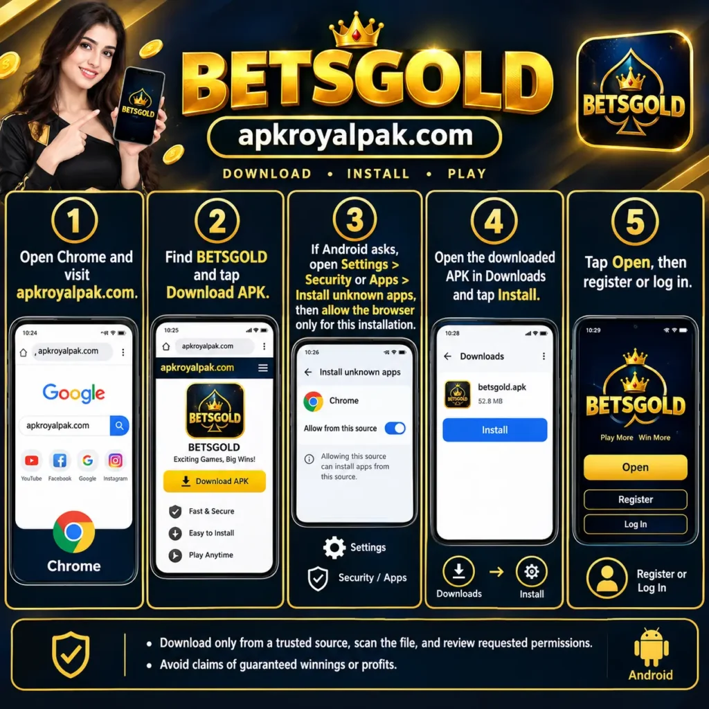 BetsGold APK download for Android