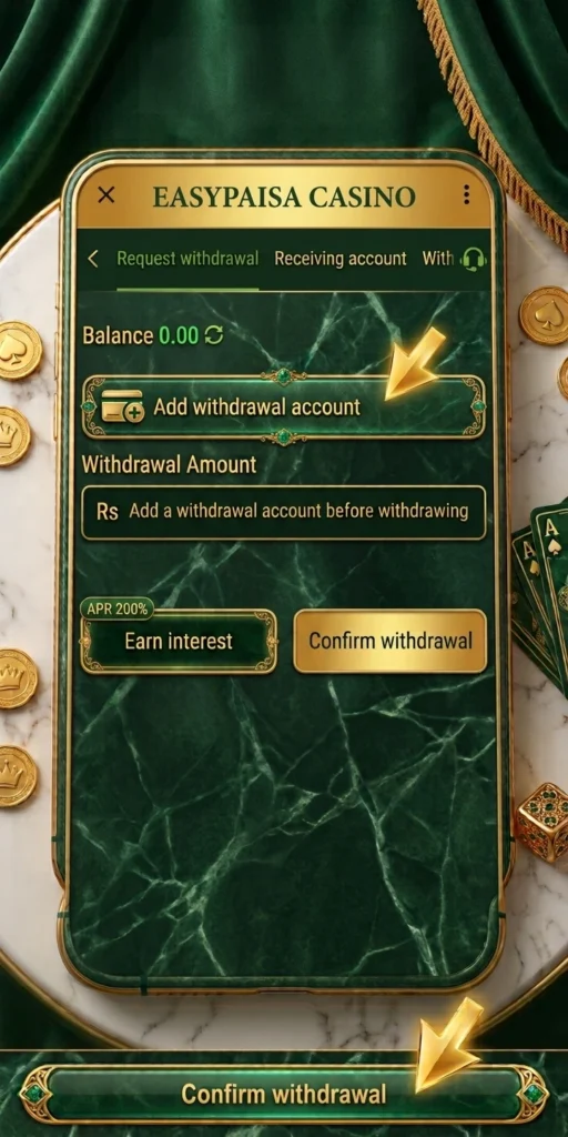 Easypaisa Casino Game Withdraw image