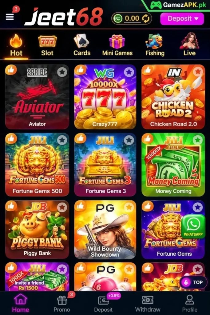 Jeet68 Game home image
