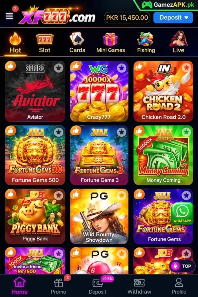 XF777 Game home image
