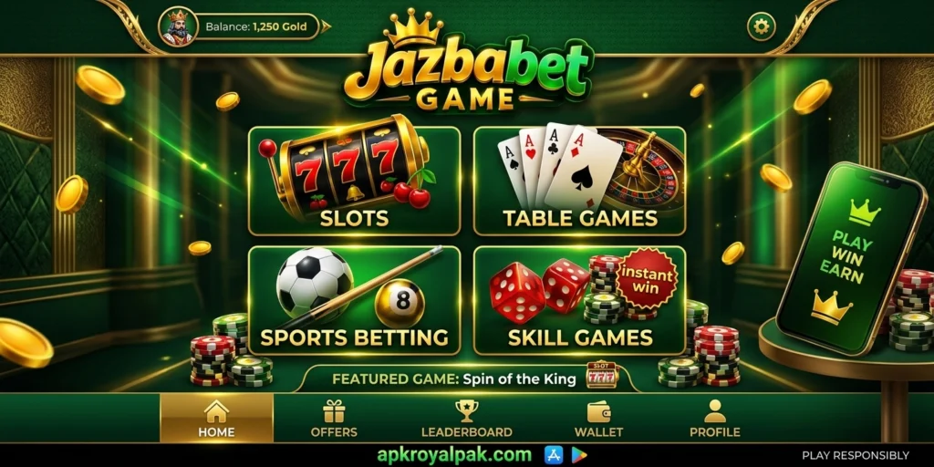 JAZBA Bet home image