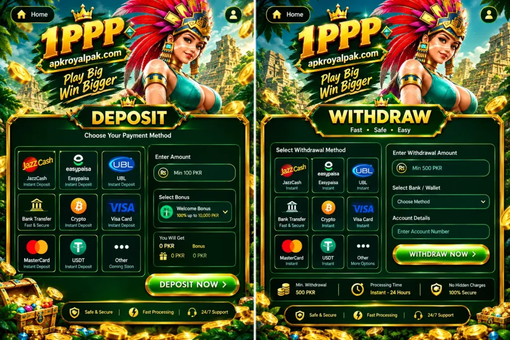 1PPP Game Deposit